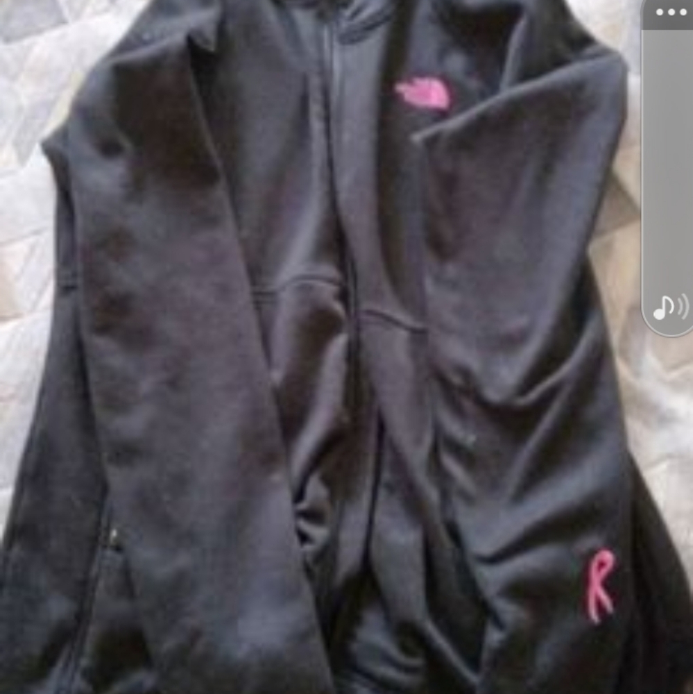 Brand new The North Face breat cancer awareness Zip up hoodie